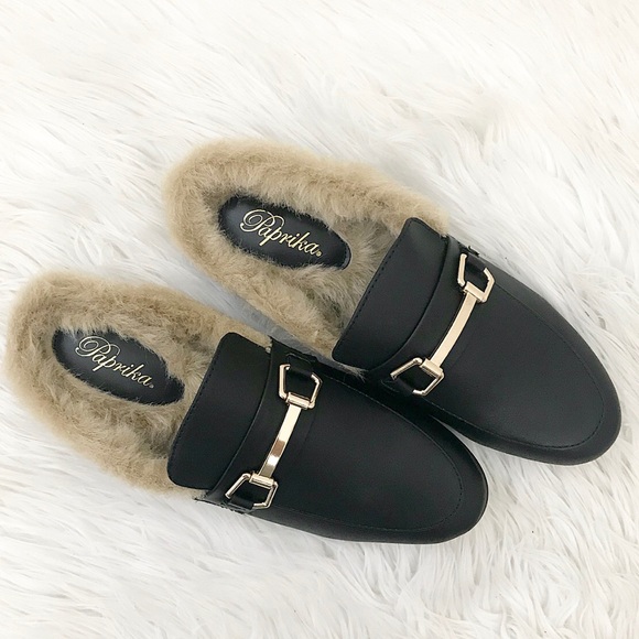 🔺SALE🔺Fur Loafers - Picture 2 of 4
